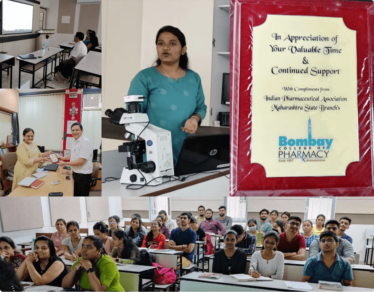 Team IPV gets a big thumbs up from the Bombay College of Pharmacy