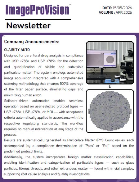 ImageProVision April 2026 Newsletter